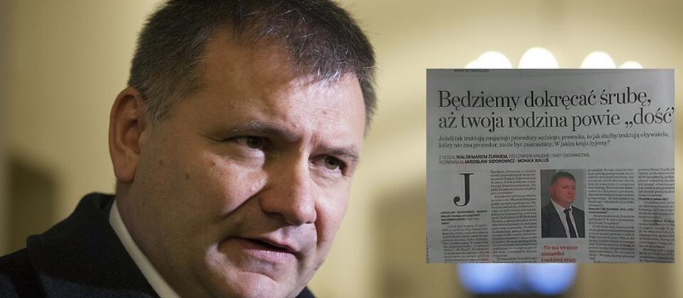 Waldemar Żurek, rzecznik KRS / autor: Fratria; wPolityce.pl/'Gazeta Wyborcza'