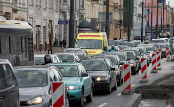 Najbardziej zakorkowane miasto w Polsce. Tam kierowcy stracili 77 godzin