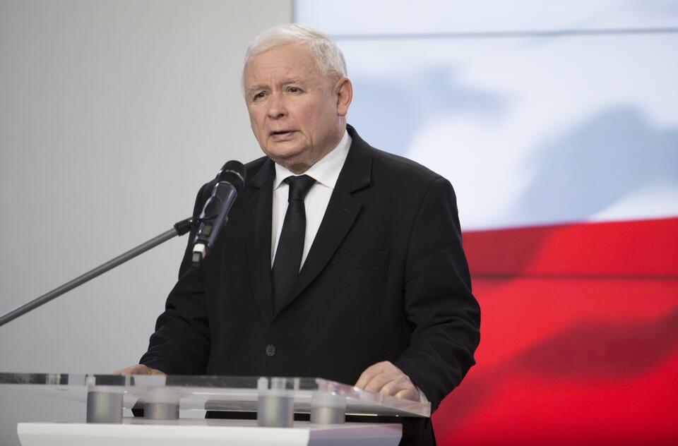 Prezes Jarosław Kaczyński / autor: FRATRIA