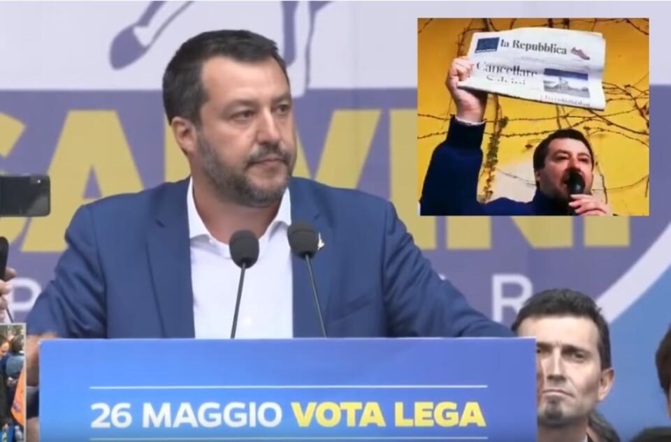 Salvini / autor: screenshot/Facebook/Twitter/Matteo Salvini