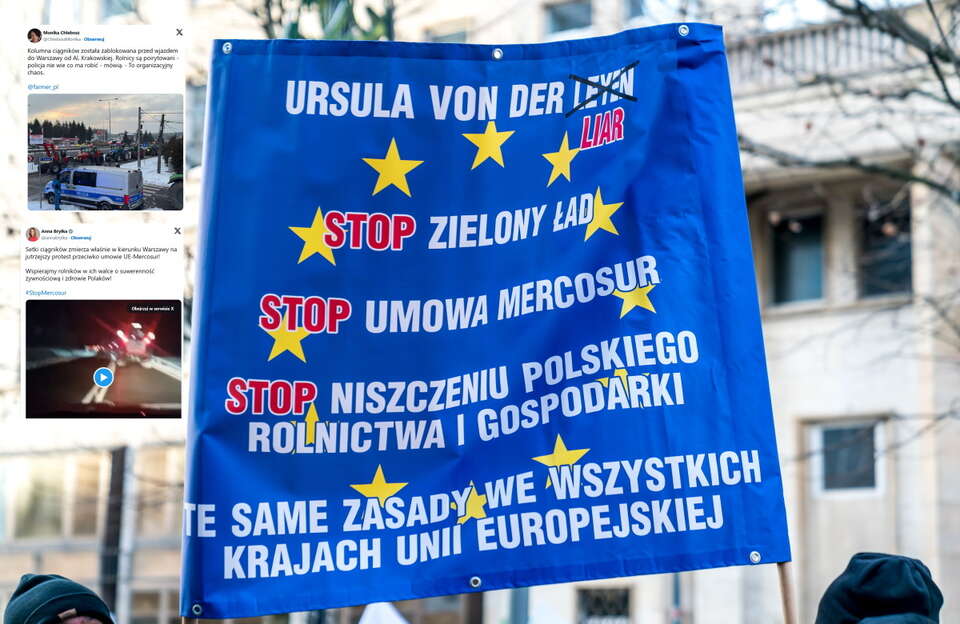 Dziś wielki protest rolników w Warszawie!