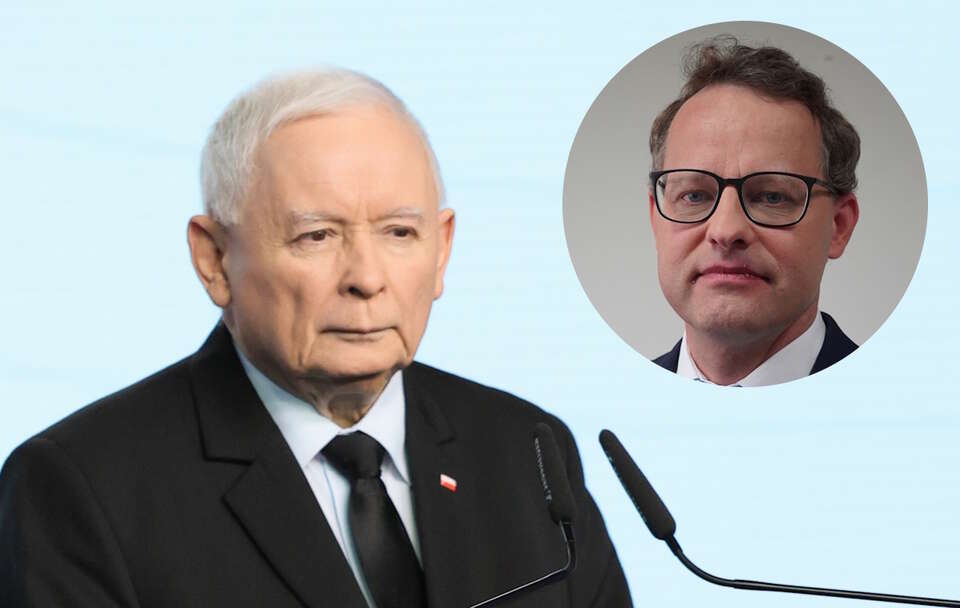 Jarosław Kaczyński, Marcin Romanowski / autor: Fratria/PAP/Rafał Guz