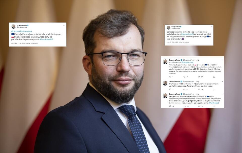 Minister Grzegorz Puda / autor: Fratria, Twitter:@GrzegorzPuda