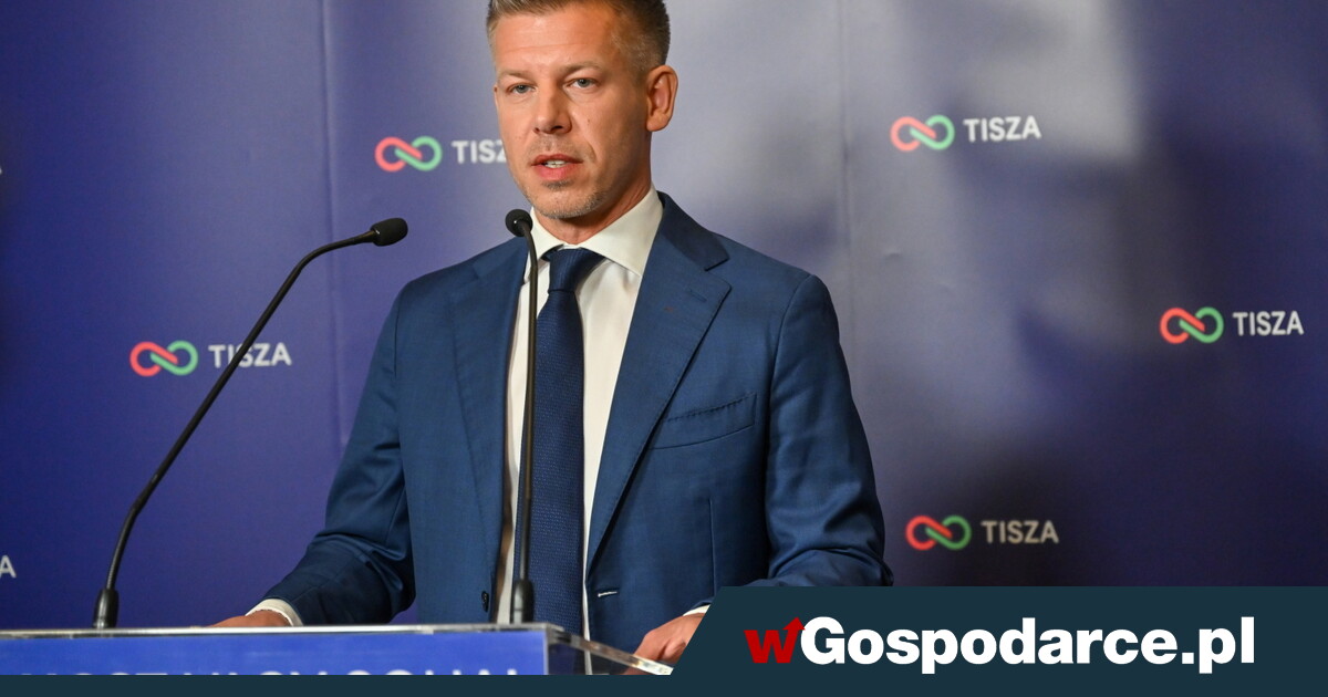 Peter Magyar chce przyjęcia euro