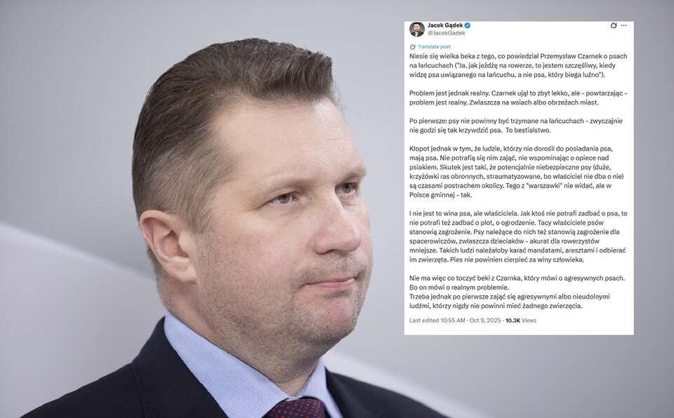 Przemysław Czarnek / autor: Fratria
