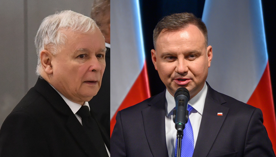 Jarosław Kaczyński i Andrzej Duda / autor: PAP/Radek Pietruszka/PAP/Paweł Topolski