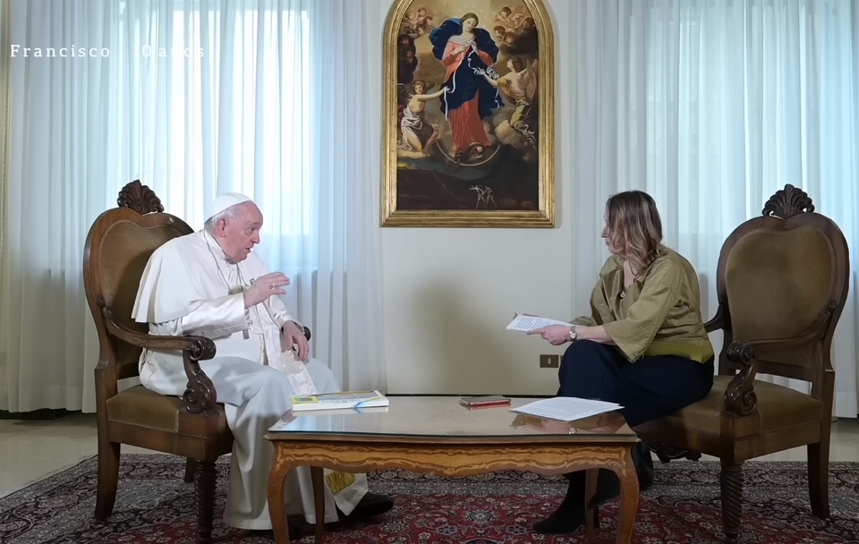 Wywiad papieża Franciszka w argentyńskim La Nacion / autor: YouTube/ LA NACION