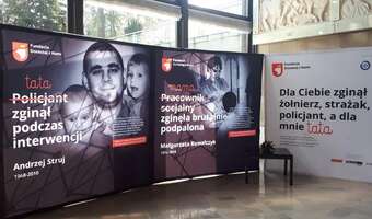 W Sejmie wystawa o poległych funkcjonariuszach