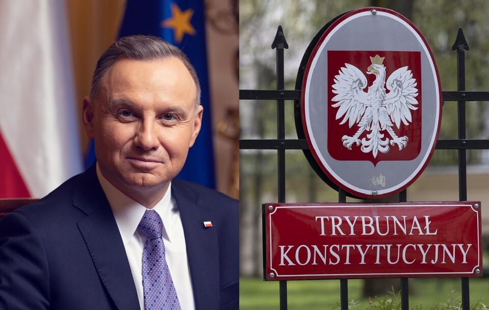 Prezydent Andrzej Duda/Trybunał Konstytucyjny / autor: Fratria