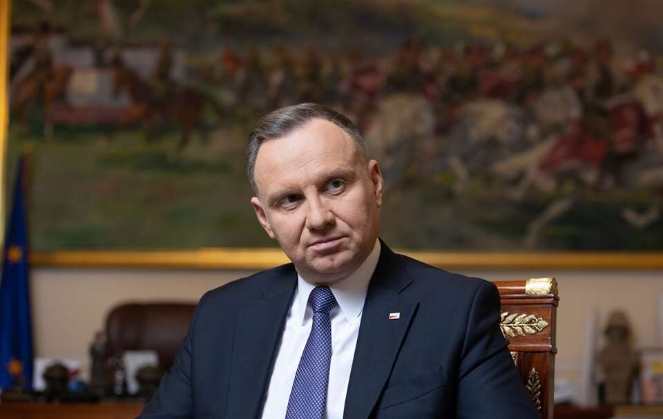 Prezydent Duda w nietypowy sposób zakpił z Żurka