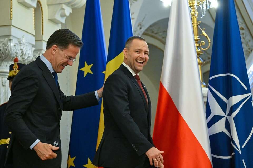 Marek Rutte i Karol Nawrocki / autor: PAP/Piotr Nowak