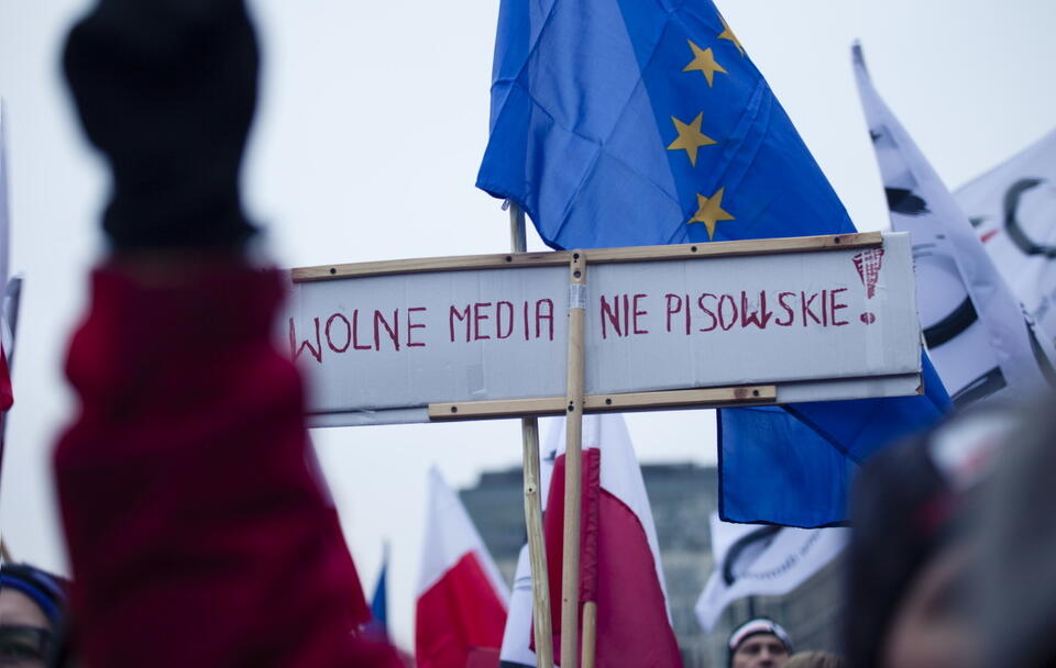 Manifestacja KOD / autor: Fratria