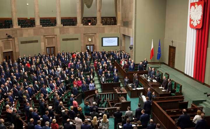 Sejm podczas obrad plenarnych / autor: Fratria / Andrzej Wiktor