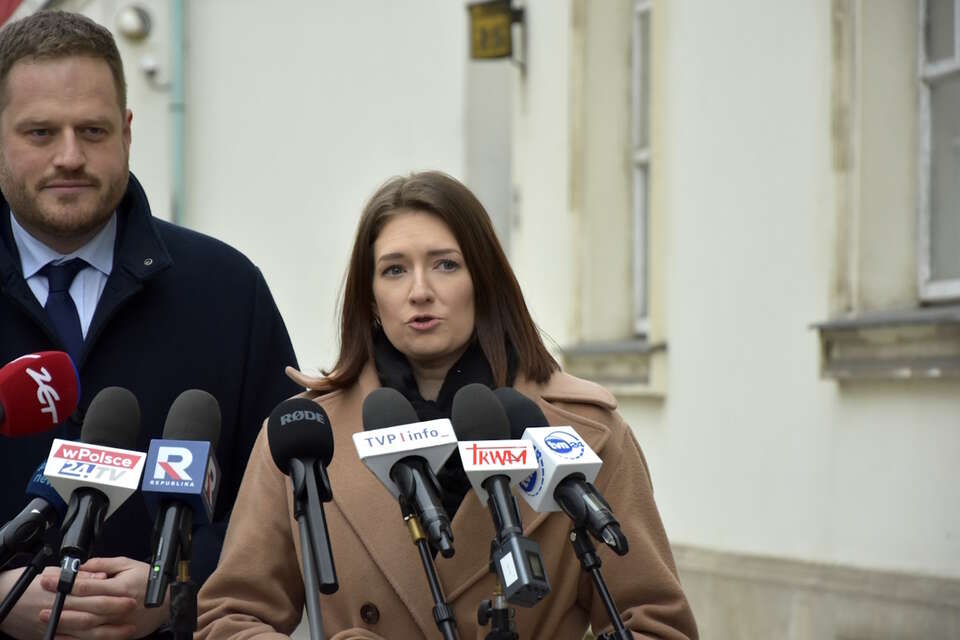 Klęska ws. Mercosur, rolnicy protestują. Poseł Gembicka: "Koalicja Obywatelska i PSL poparły to, żeby umowę przyspieszyć". Na zdjęciu Anna Gembicka i Janusz Cieszyński / autor: Fratria