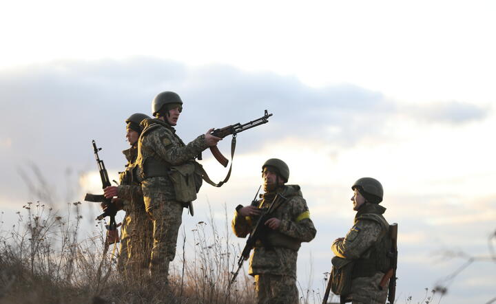 Żołnierze ukraińscy / autor: PAP/EPA