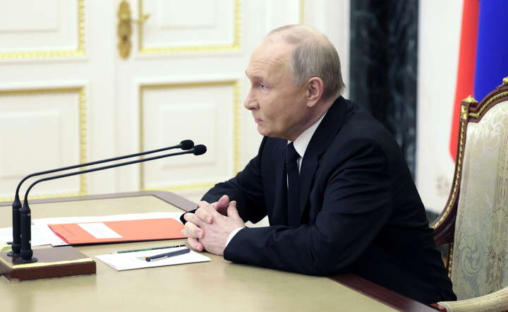 Prezydent Rosji Władimir Putin / autor: PAP/EPA/GAVRIIL GRIGOROV/SPUTNIK/KREMLIN POOL