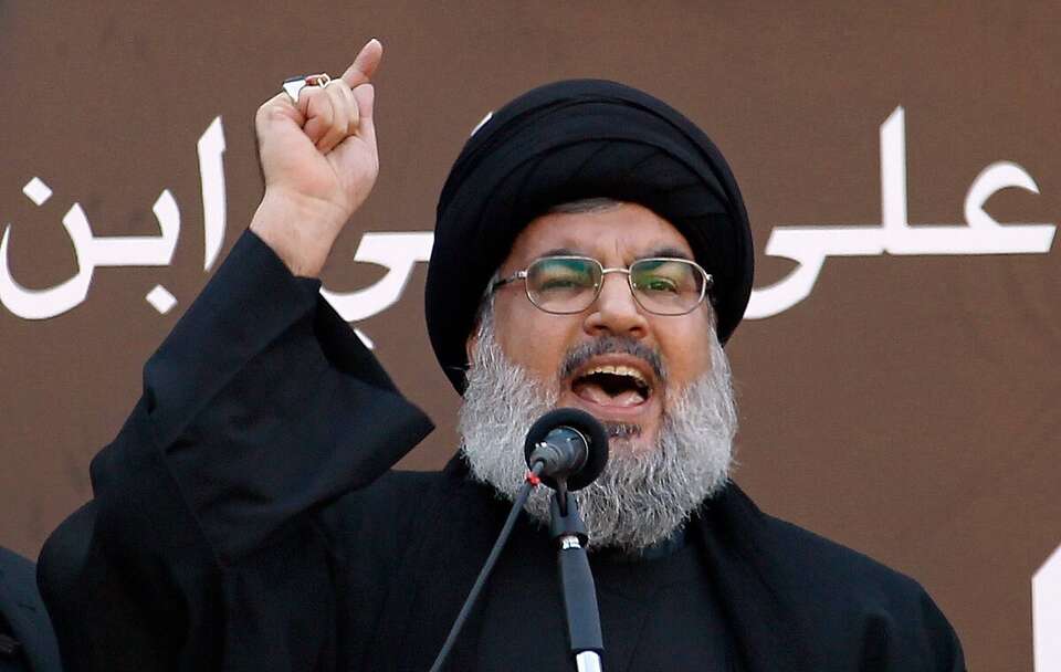 Hasan Nasrallah / autor: PAP/EPA/NABIL MOUNZER