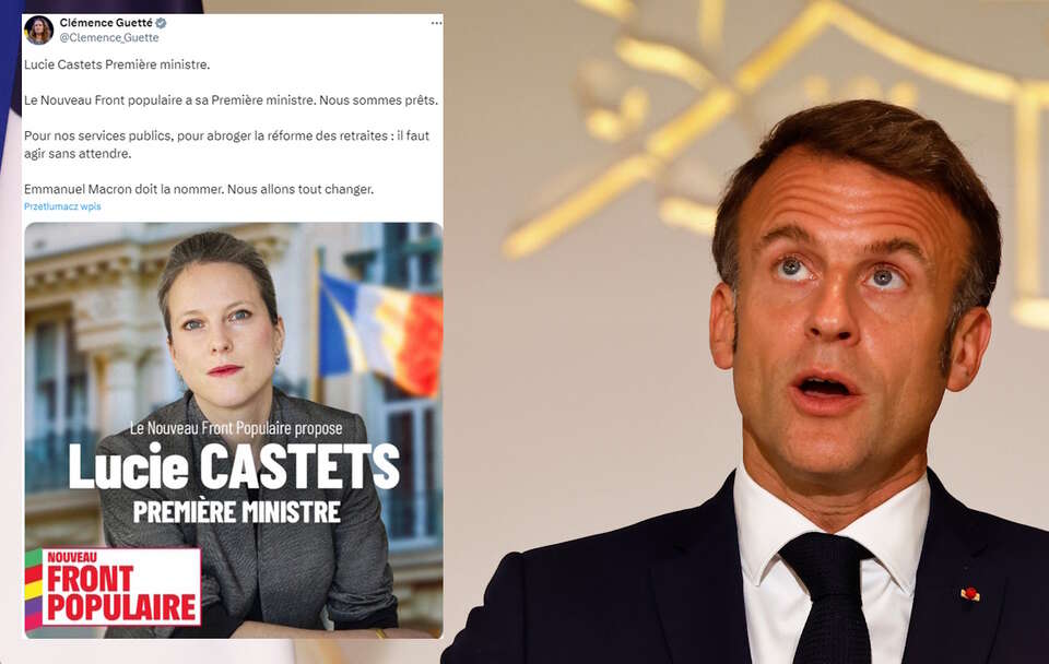 Lucie Castets została kandydatką lewicy na premiera Francji