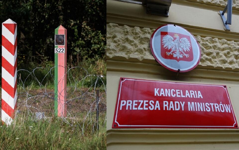 Granica polsko-białoruska/Budynek KPRM / autor: Fratria