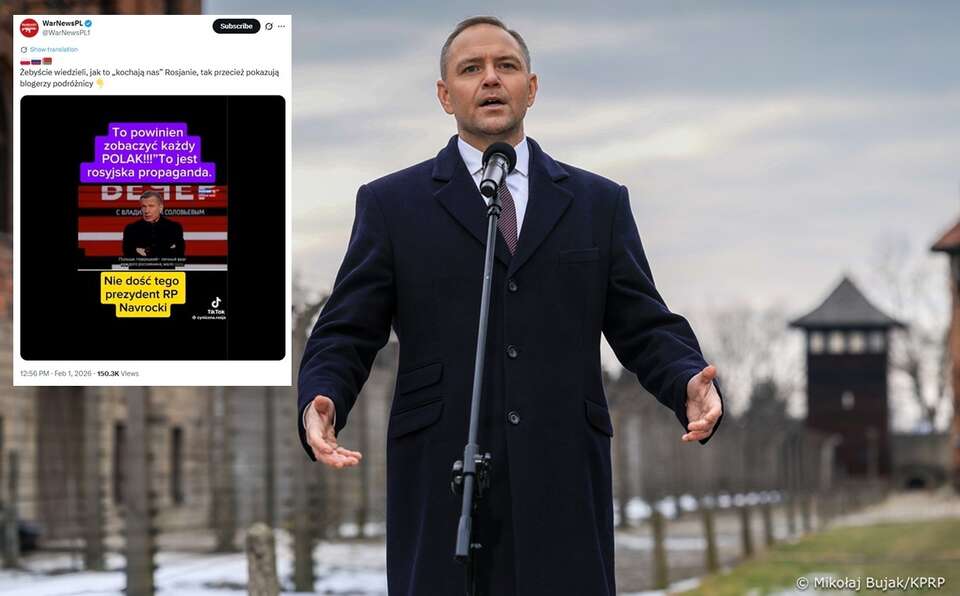 Russian propagandist attacks the president   of the Republic of Poland! "War criminal"