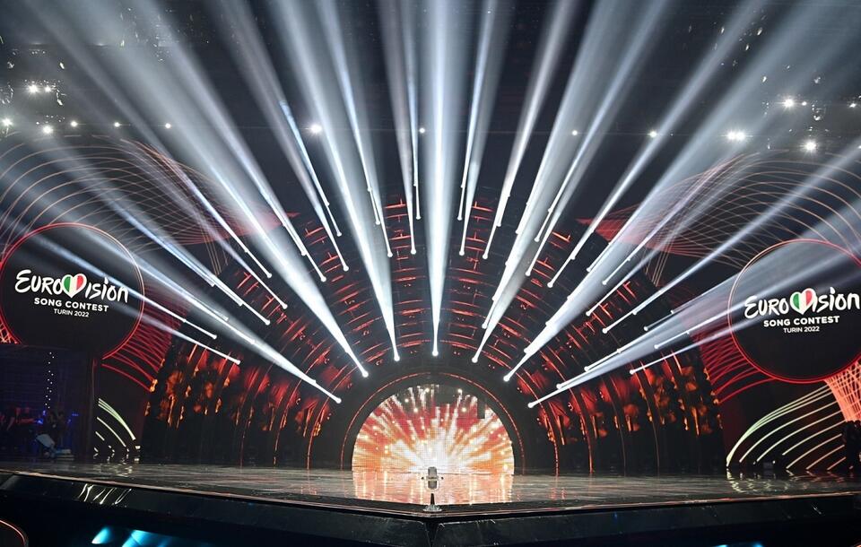 Scena podczas 66. konkursu Eurowizji w Turynie / autor: PAP/EPA