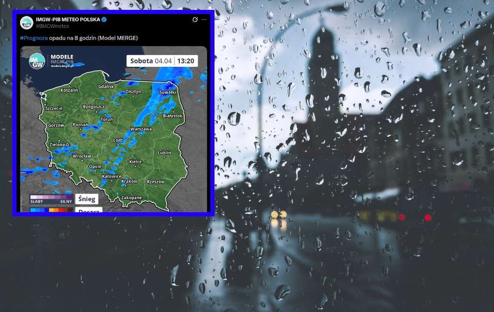 Możliwe są przelotne opady deszczu / autor: Pixabay/Pexels/IMGW