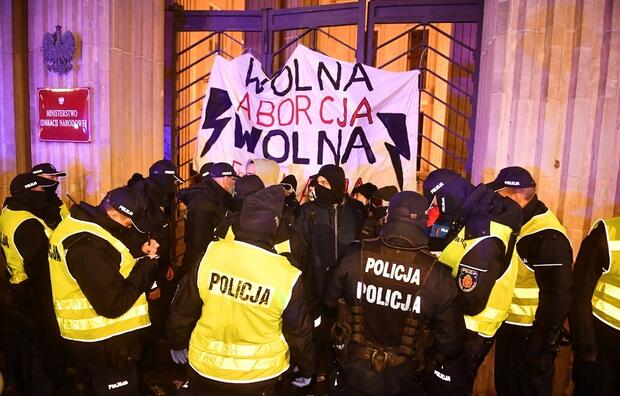 Protest / autor: PAP/Radek Pietruszka