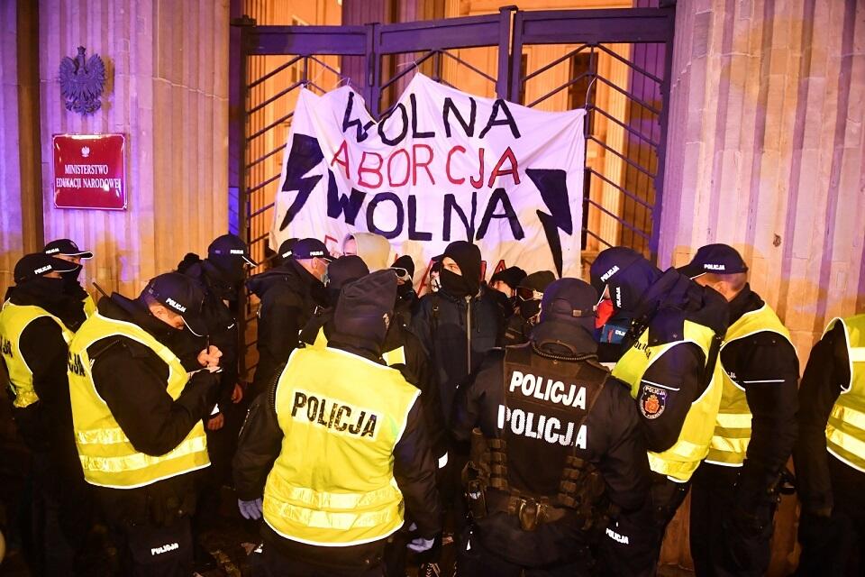 Protest / autor: PAP/Radek Pietruszka