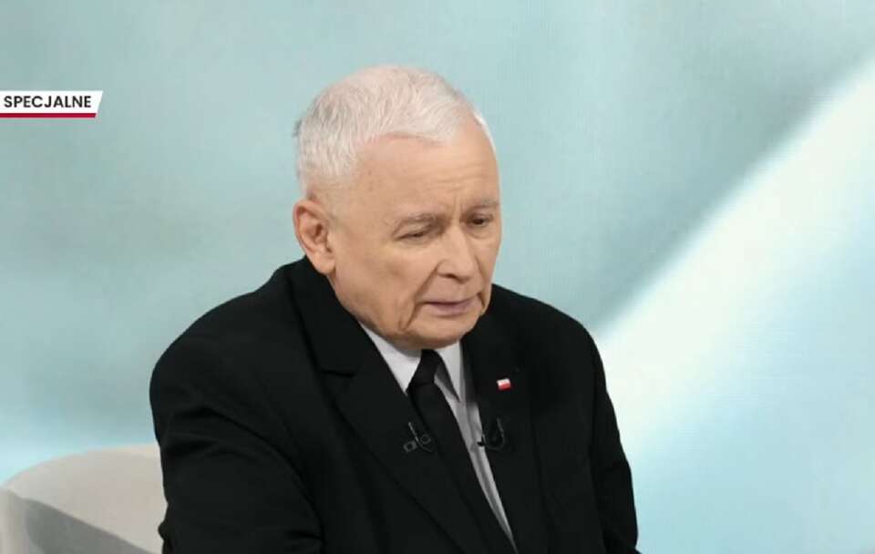 Prezes PiS Jarosław Kaczyński / autor: Telewizja wPolsce24