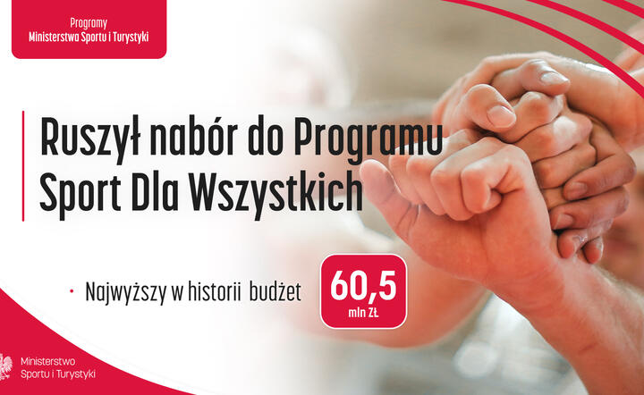 Program Sport Dla Wszystkich. Rekordowy budżet!