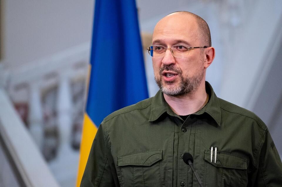 Premier Ukrainy Denys Szmyhal / autor: PAP/Viacheslav Ratynskyi
