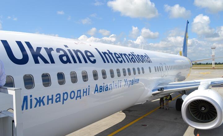 Ukraińskie linie lotnicze Ukraine International Airlines nie wznowią lotów Kijów-Warszawa / autor: materiały prasowe UIA