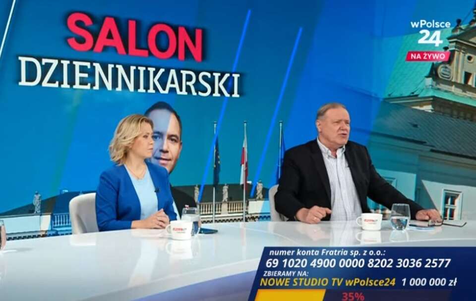 Marzena Nykiel i Andrzej Rafał Potocki  / autor: Telewizja wPolsce24