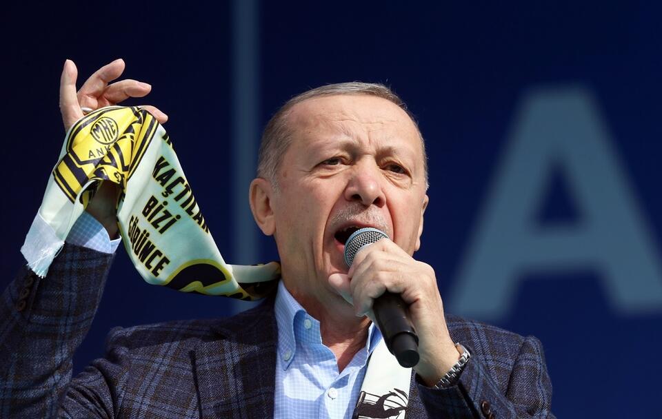 Recep Erdogan / autor: PAP/EPA/NECATI SAVAS