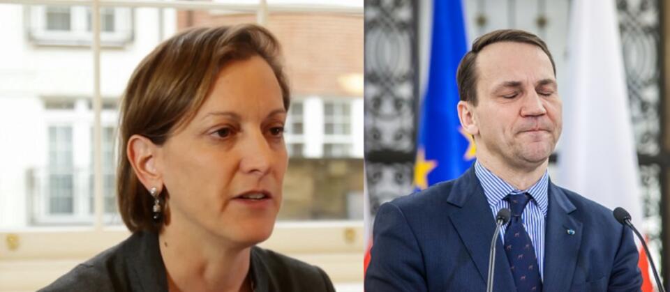 Anne Applebaum, Radosław Sikorski / autor: YouTube/Fratria