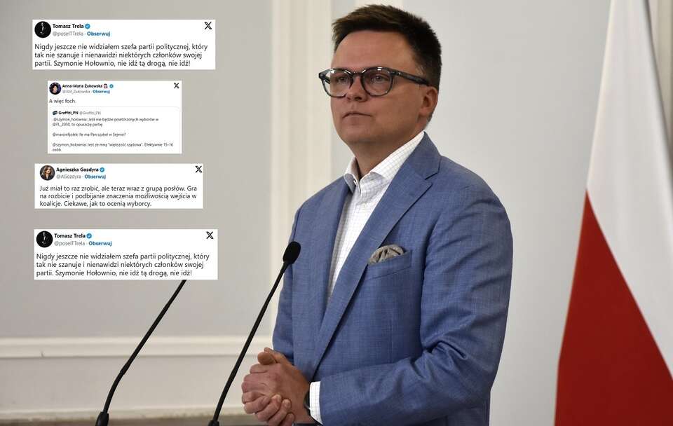 Politycy Lewicy krytykują działania Hołowni. "Nie idź tą drogą"