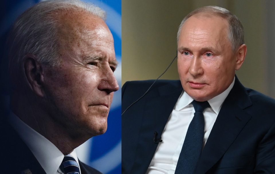 Joe Biden/Władimir Putin / autor: PAP/EPA