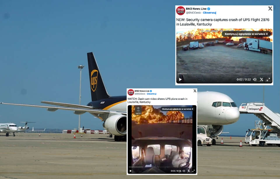 Katastrofa samolotu transportowego w USA. WIDEO