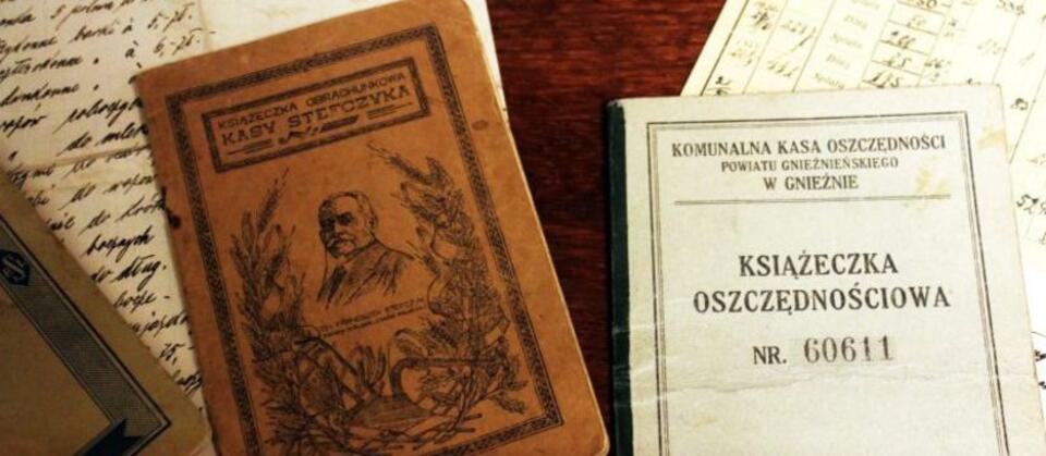 Książeczki Kasy Stefczyka z okresu przedwojennego. Fot. wPolityce.pl