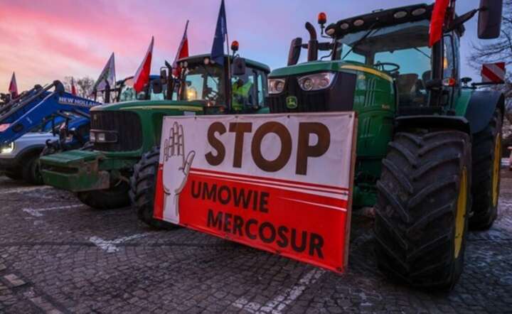 Ciągniki blokują Wrocław: lista żądań protestujących