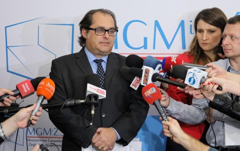 Minister gospodarki morskiej i żeglugi śródlądowej Marek Gróbarczyk / autor: PAP/Paweł Supernak