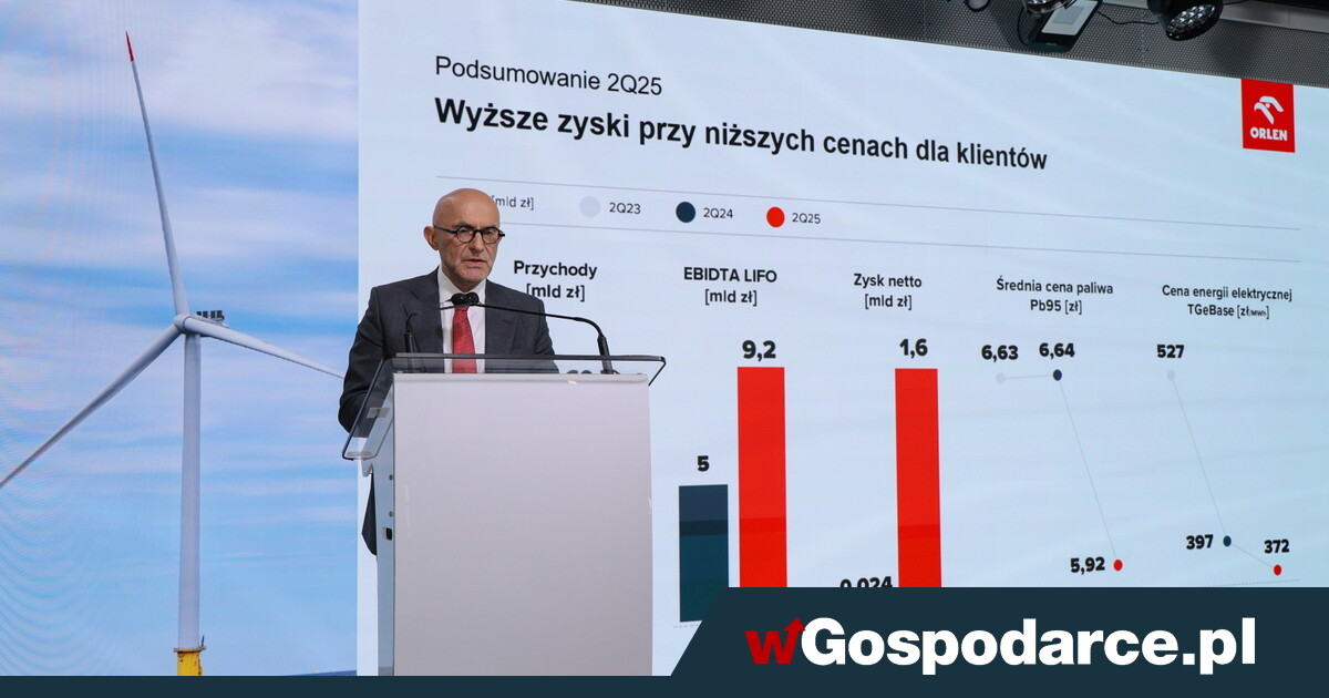 Orlen: 14 mld zł inwestycji przez pół roku