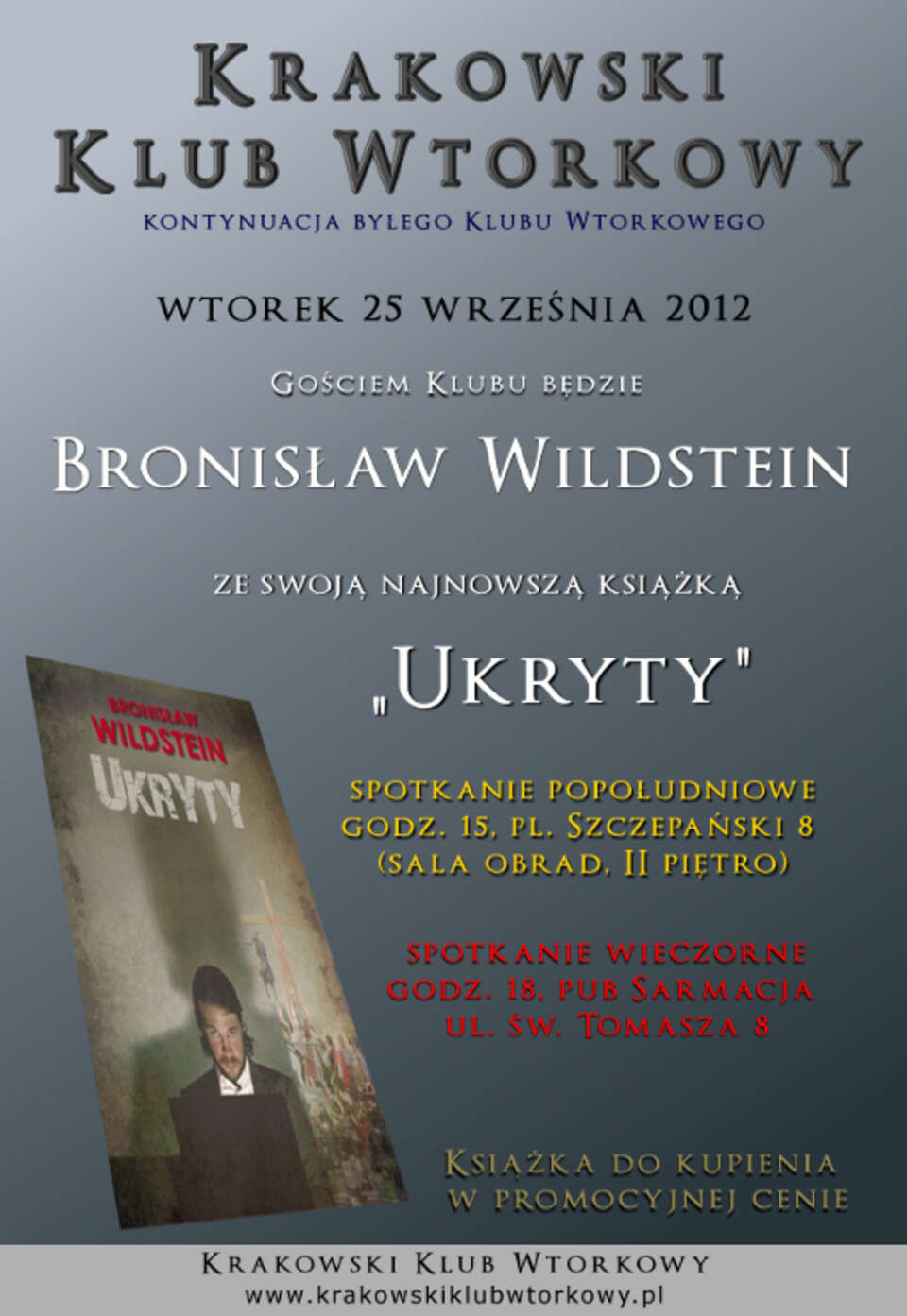 Fot. Krakowski Klub Wtorkowy