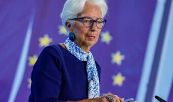 Lekko jastrzębia Lagarde wspiera euro