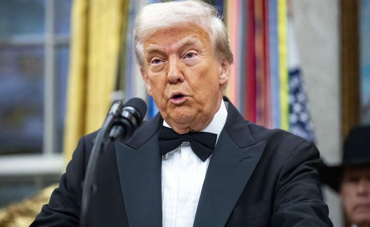 Prezydent USA Donald Trump w Białym Domu / autor: PAP/EPA/BONNIE CASH 