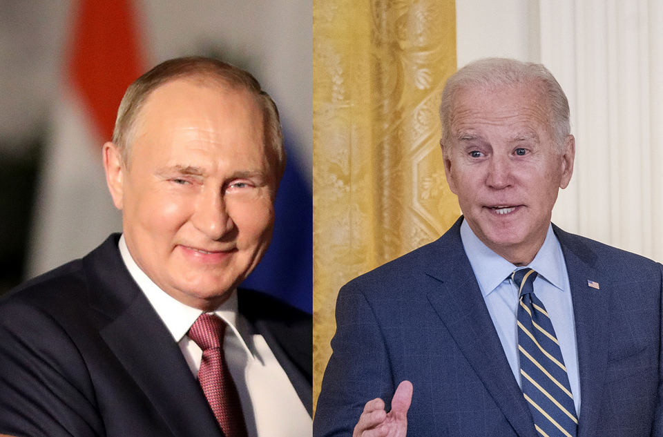 Władimir Putin, Joe Biden  / autor: PAP/EPA