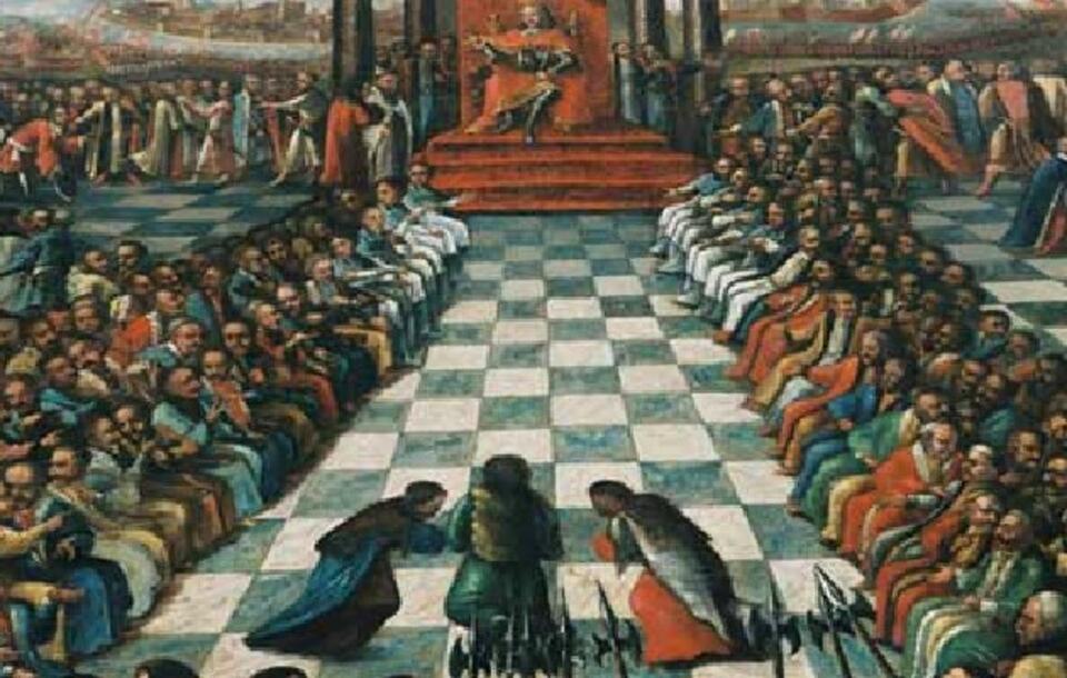 Zjazd senatorów na Jasnej Górze, XVII w. 