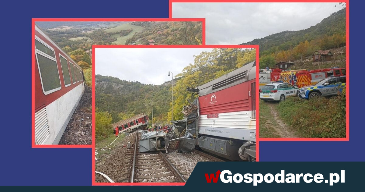 Pociągi zderzyły się na Słowacji, dziesiątki rannych