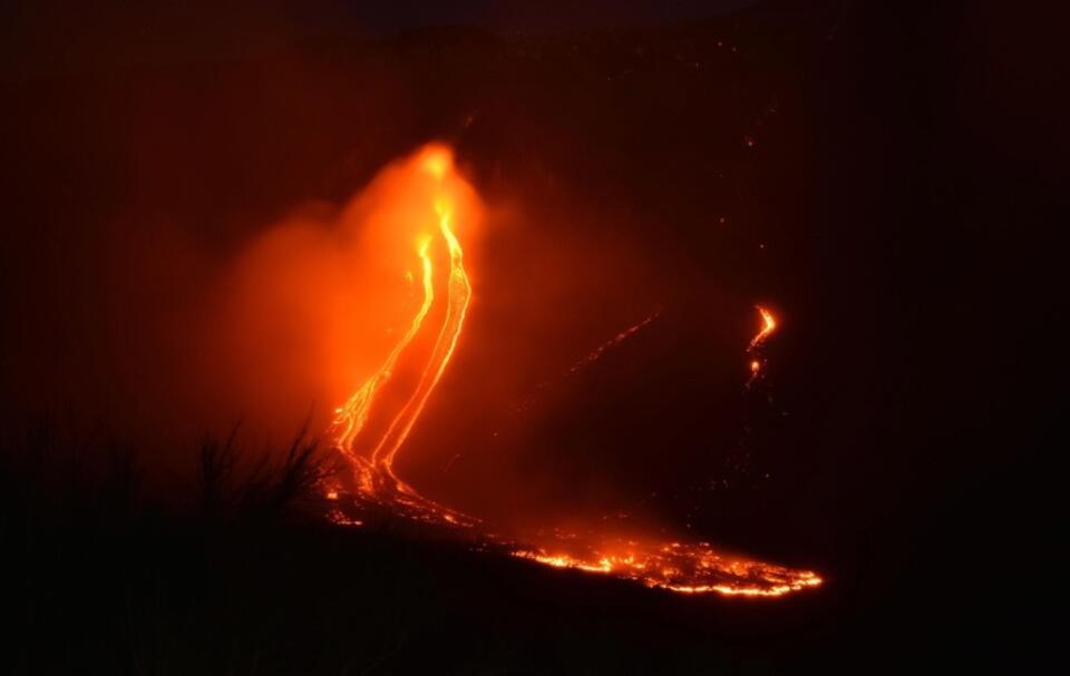 Wulkan Etna / autor: PAP/EPA