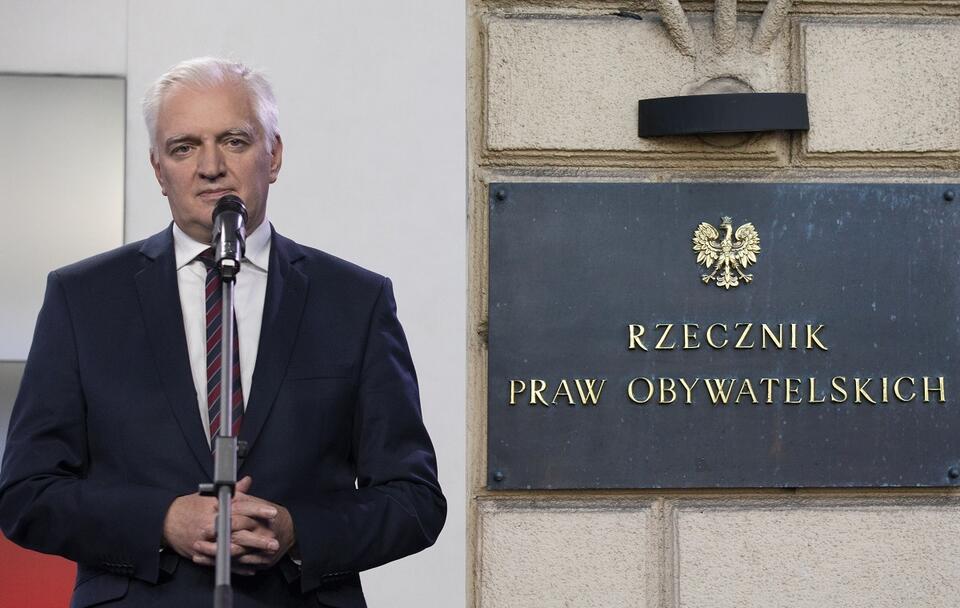 Lider Porozumienia Jarosław Gowin; biuro RPO / autor: Fratria